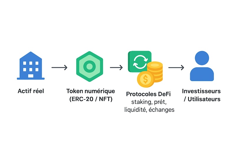 fonctionnement tokenisation Real-World-Assets